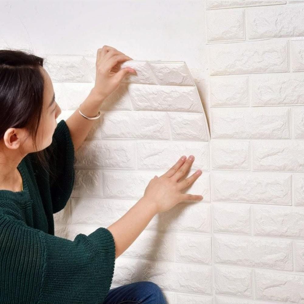 panduan pasang wallpaper foam